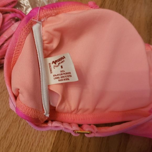 NWOT Arizona Ombre & Tassel Bikini Set - Picture 5 of 7